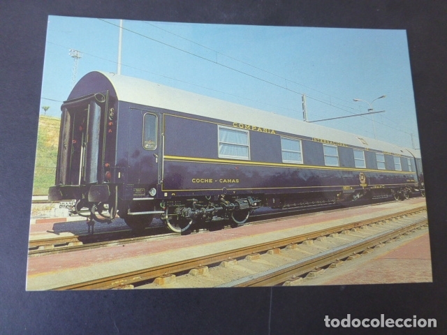 Postales: POSTAL FERROCARRIL RENFE COCHES CAMAS T2 - Foto 1