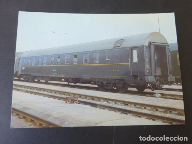 Postales: POSTAL FERROCARRIL RENFE COCHES CAMAS YF - Foto 1