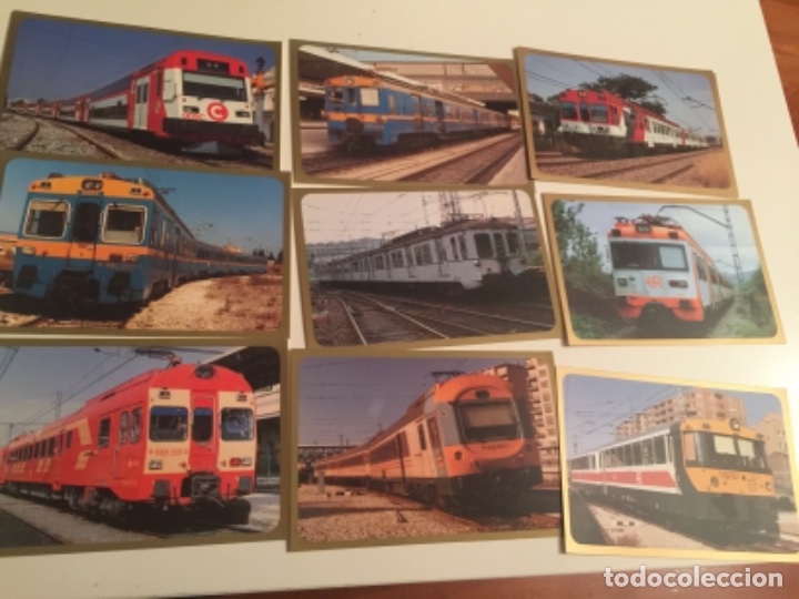 POSTAL EDICIONES DEL TREN , ZARAGOZA , 109 UNIDADES (Postales - Postales Temáticas - Trenes y Tranvías)
