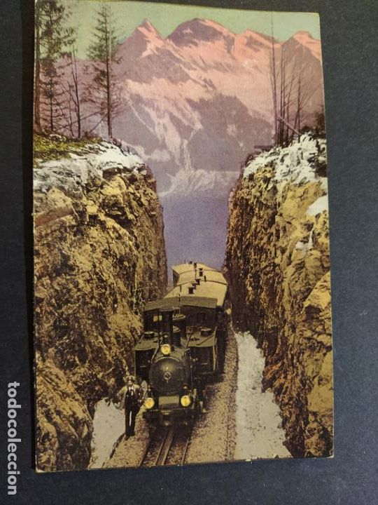 Postales: TREN FERROCARRIL-POSTAL ANTIGUA-(64.904) - Foto 2