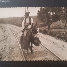 Postales: POSTAL FERROCARRIL CÓMICA. CHUFLA CHUFLA... ED SICILIA. ZARAGOZA. Lote 192049856