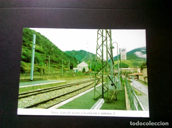 Postales: HISTORIA FERROCARRILES GERONA N&Uacute;RIA - Foto 1