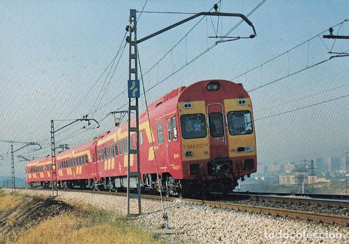Postales: Electrotren serie 444 sin circular Renfe - Foto 1