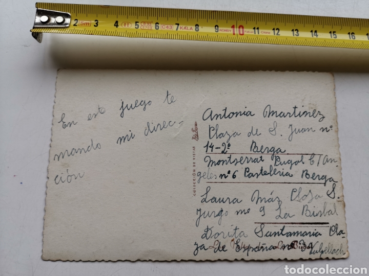 Postales: Postal de la Bisbal tren. C. Los arcos - Foto 3