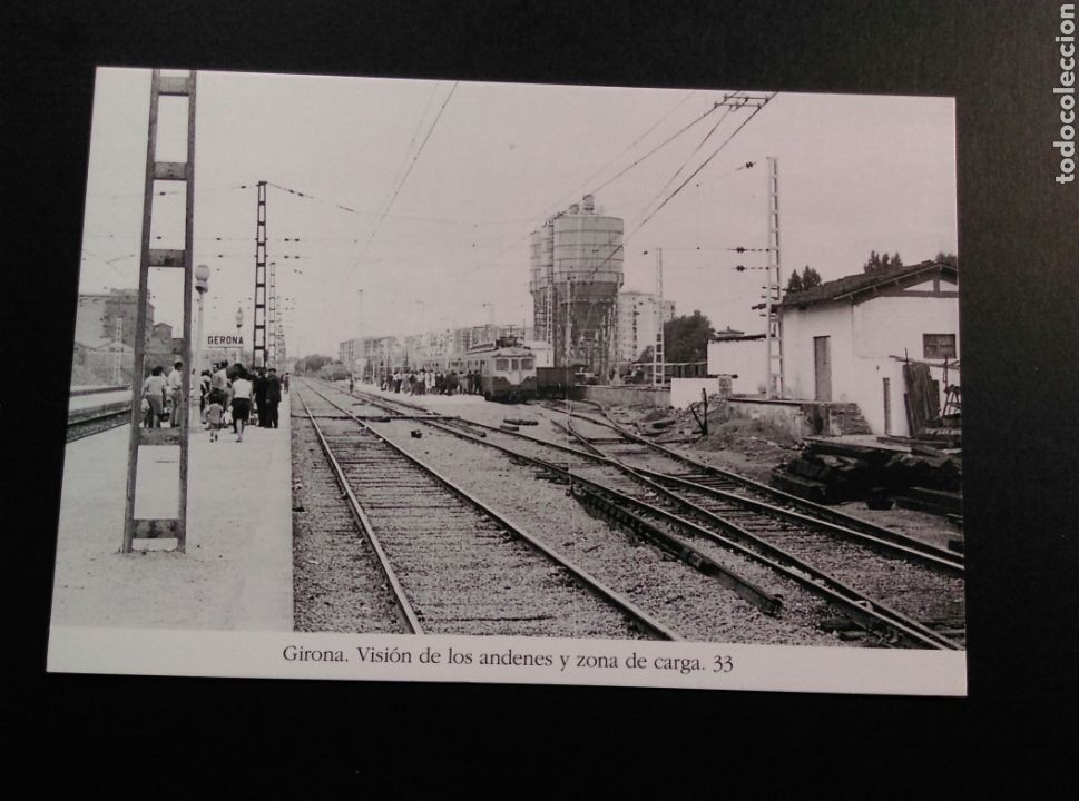 Postales: Girona Vision de los andenes y zona de carga 33 - Foto 1