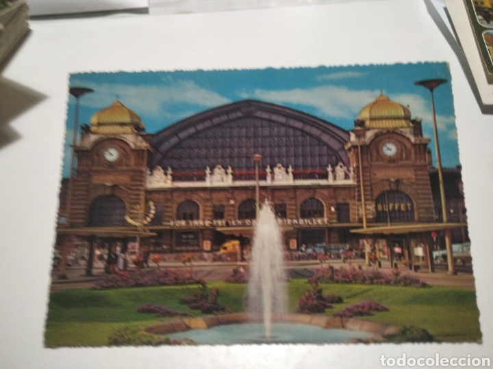 Postales: Postal Basilea Estaci&oacute;n tren - Foto 1