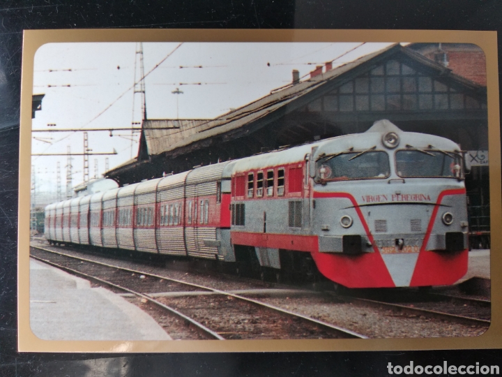 Postales: Postal Miranda de Ebro tren talgo - Foto 1