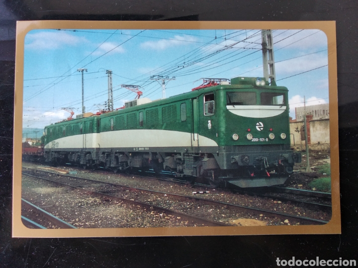Postales: Miranda de Ebro ,Burgos ,locomotora - Foto 1