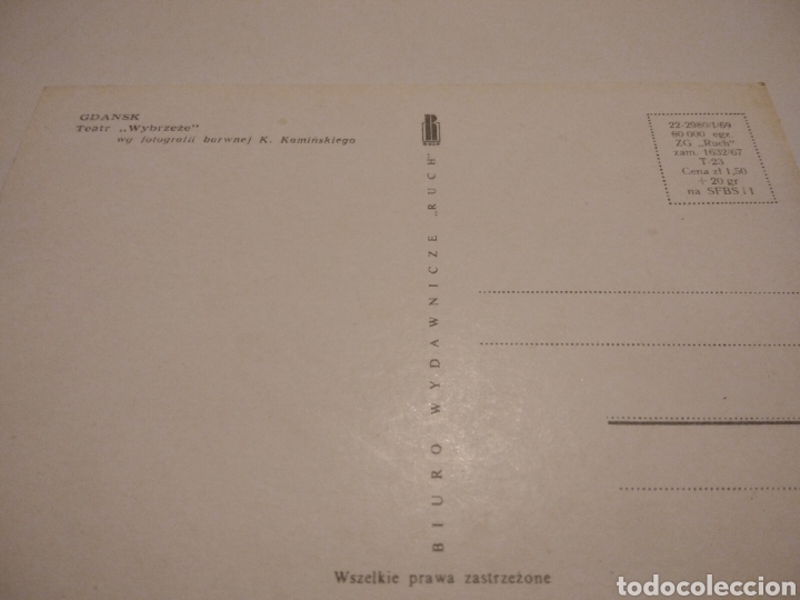 Postales: Gdansk Postal tranv&iacute;as - Foto 2