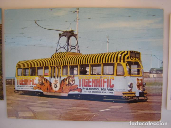 Postales: 11.- Colecci&oacute;n 6 postales trenes - Foto 2