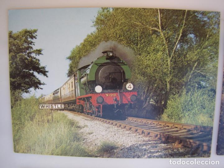 Postales: 11.- Colecci&oacute;n 6 postales trenes - Foto 5