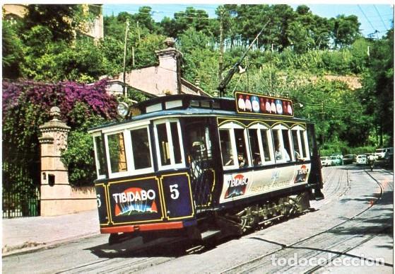Postales: TRAMVIA BLAU***BARCELONA***TIBIDABO - Foto 1