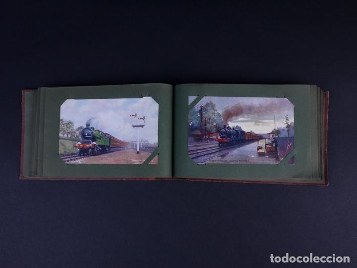 Postales: FAMOUS EXPRESSES. TUCKS POST CARD - Foto 8