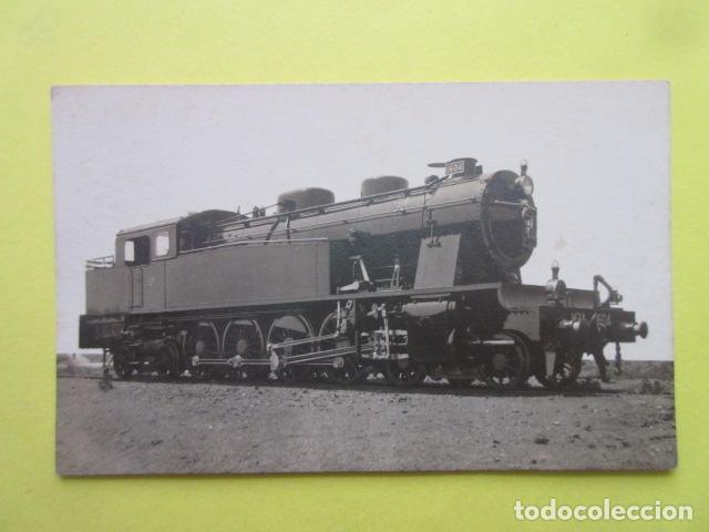 Postales: POSTAL FERROCARRIL LOCOMOTORA SIN CIRCULAR POST CARD - Foto 1