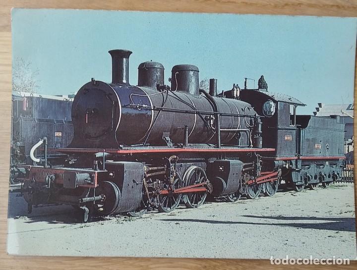 Postales: RENFE - LOCOMOTORA MALLET - Foto 1