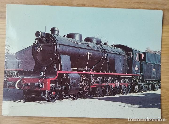 Postales: RENFE - LOCOMOTORA 1400 - Foto 1