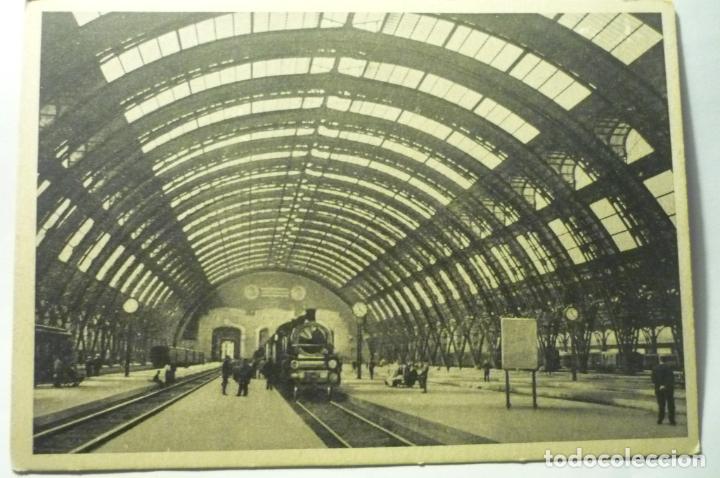 Postales: postal extranjera milan estacion ferrocarril - Foto 1