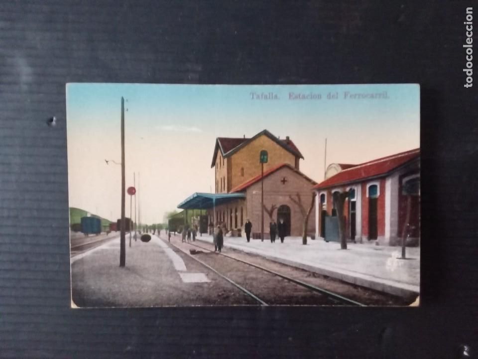 Postales: Tafalla.Estacion del Ferrocarril. - Foto 1