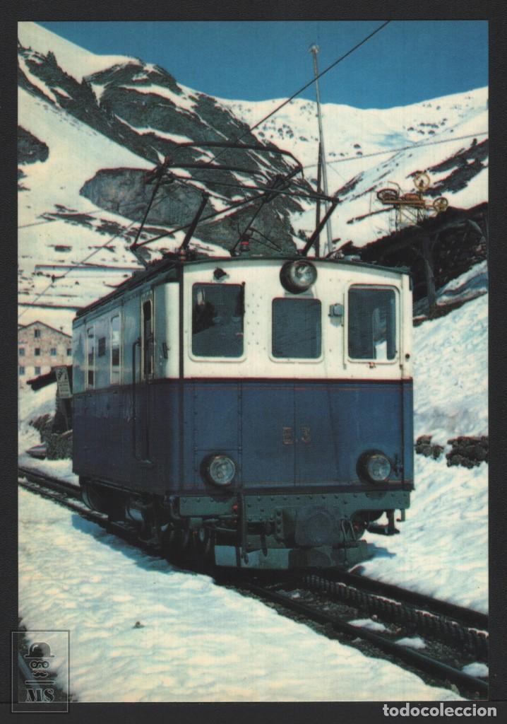 Postales: Postal Tren - Locomotora E.3 - Serie E.1/E.4 - N.&ordm; 42 - Foto 1