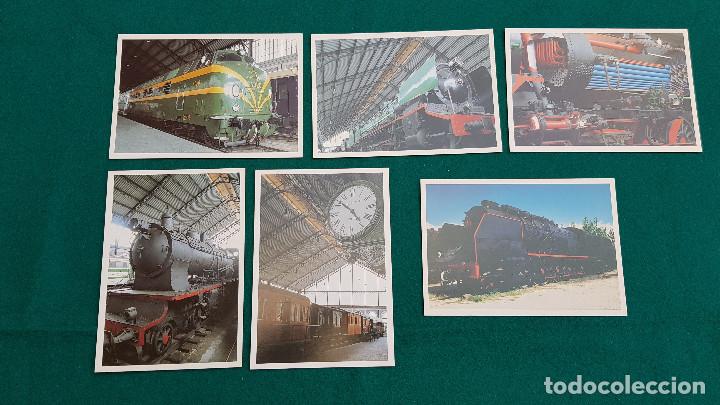 Postales: 20 POSTALES MUSEU DEL FERROCARRIL DE VILANOVA Y LA GELTRU - Foto 3
