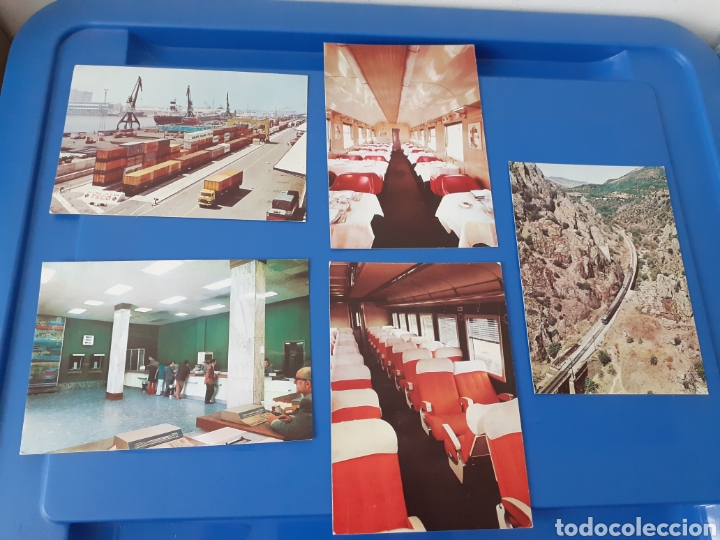 Postales: Postales Colecci&oacute;n Renfe a&ntilde;o 1974 - Foto 1