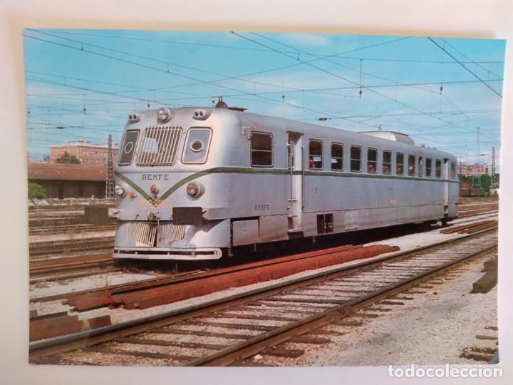 Postales: POSTAL RENFE AUTOMOTOR TERMICO RV - Foto 1