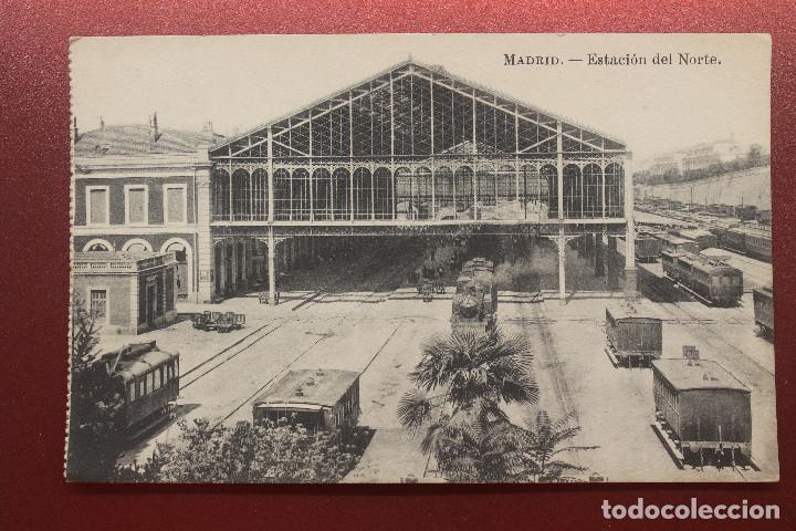 Postales: POSTAL MADRID, ESTACI&Oacute;N DEL NORTE, LACOSTE - Foto 1