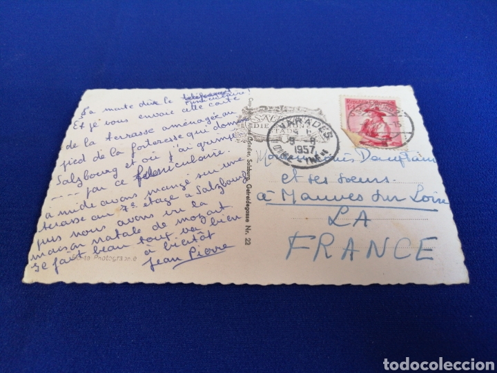 Postales: TRANVIA FRANCIA 1957 - Foto 3