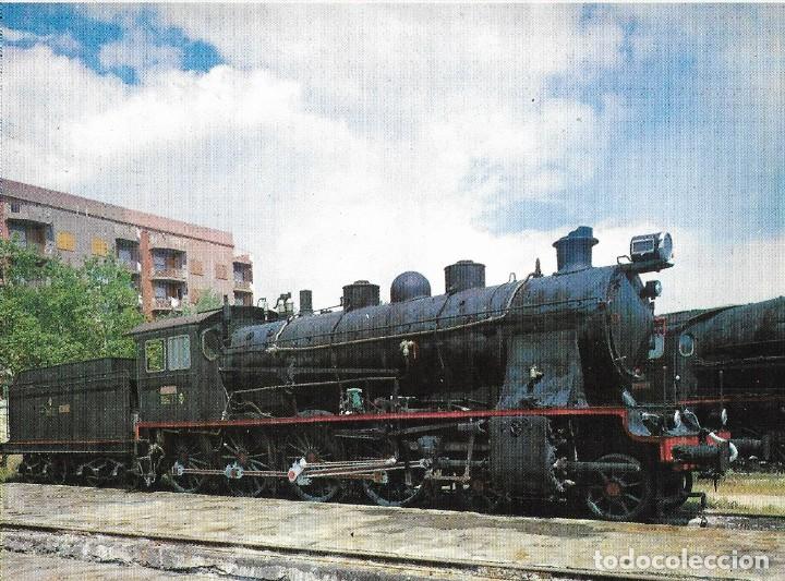 Postales: RENFE locomotora R-9 - Foto 1