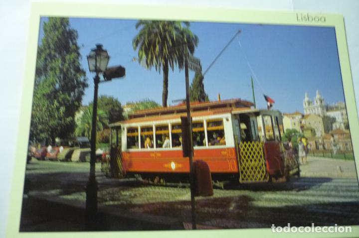 Postales: postal lisboa tranvia electrico - Foto 1