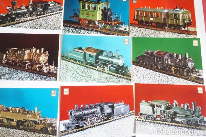 Postales: 22 POSTALES LOCOMOTORA MODELISMO - Foto 1