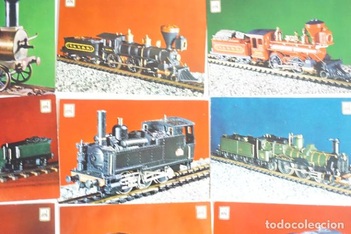 Postales: 22 POSTALES LOCOMOTORA MODELISMO - Foto 3