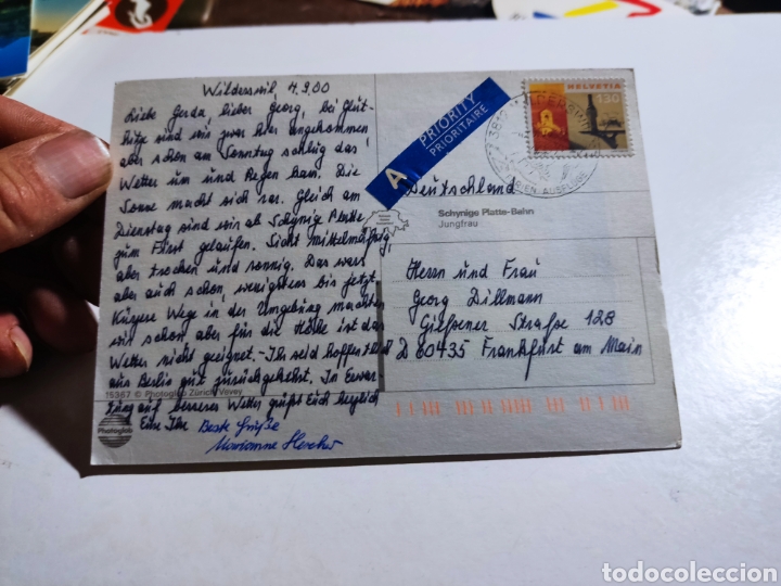 Postales: Postal Suiza tren - Foto 2