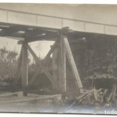Postales: POSTAL FOTOGRAFICA - DESCARRILAMIENTO DEL TREN 702 EN CAMBRILS 25 NOVIEMBRE DE 1907