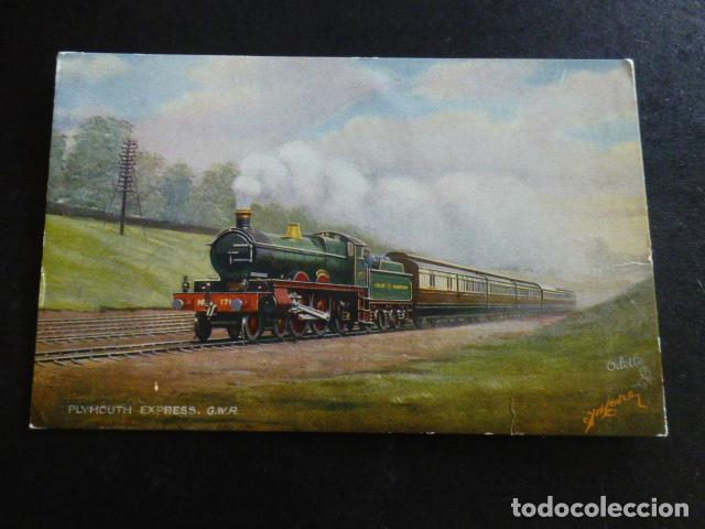 Postales: TREN PLYMOUTH EXPRESS POSTAL - Foto 1