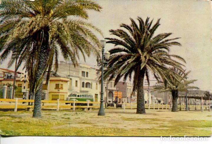 Postales: PREMIA DE MAR-FERROCARRIL-PASEO MARITIMO- A&Ntilde;O 1959 - Foto 1