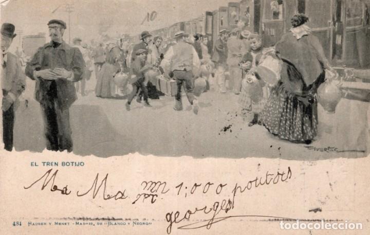 Postales: EL TREN BOTIJO. 434 H Y M - Foto 1