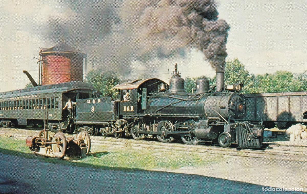 Postales: POSTALES DE TRENES EXTRANJERAS EDITOR MARY JAYNE &acute;s - Foto 1