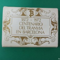 Postales: LOTE POSTALES CENTENARIO TRANVIA DE BARCELONA. COLECCIÓN COMPLETA DE 56 POSTALES.. Lote 373734669