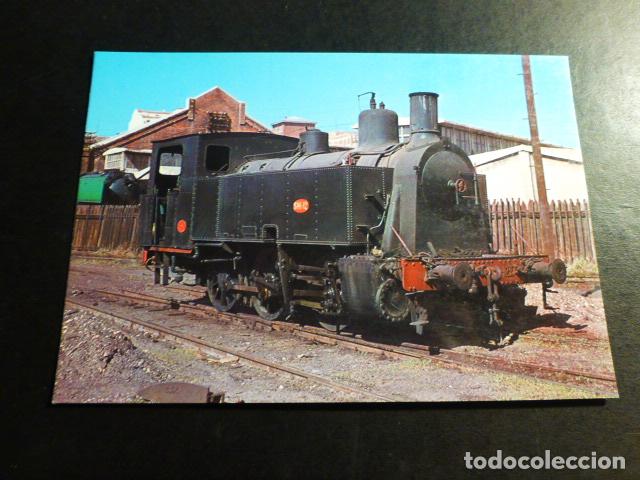 Postales: VALLADOLOD LOCOMOTORA TENDER - Foto 1