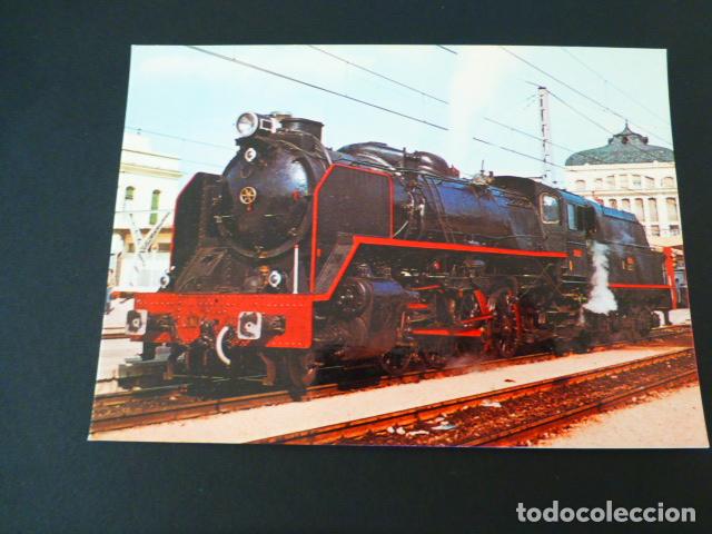 Postales: LERIDA LOCOMOTORA 141F POSTAL - Foto 1