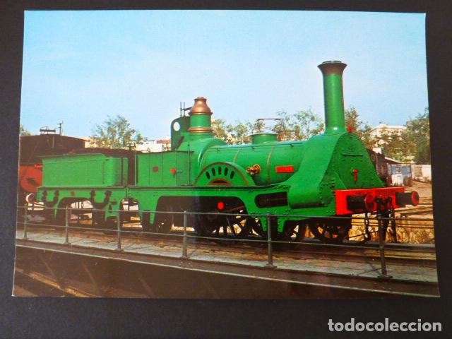 Postales: VILANOVA I LA GESTRU BARCELONA LOCOMOTORA DEL CENTENARIO POSTAL - Foto 1