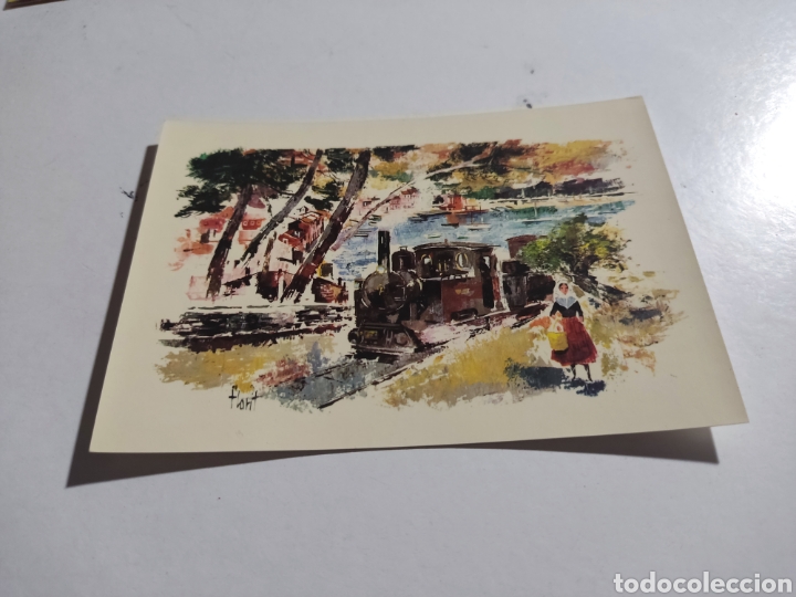 Postales: Postal ferrocarril de Palma a soller - Foto 1