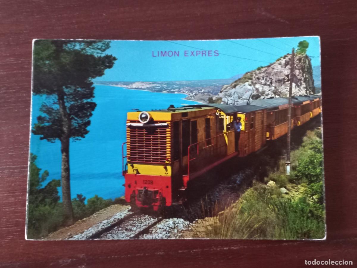 Postales: Postal &rdquo;LIM&Oacute;N EXPRES&rdquo; Costa Blanca - Foto 1