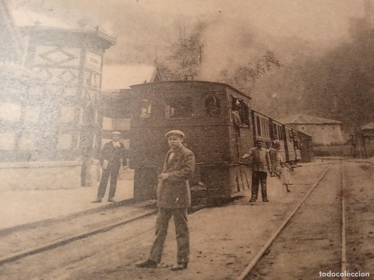 Postales: Covadonga. Estacion del tranv&iacute;a. - Foto 2