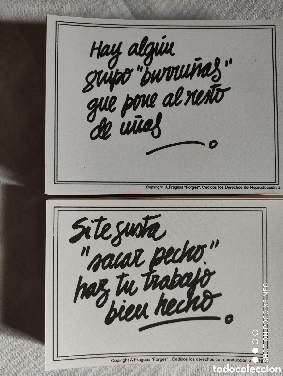 Postales: Postales Renfe - Forges - Foto 3