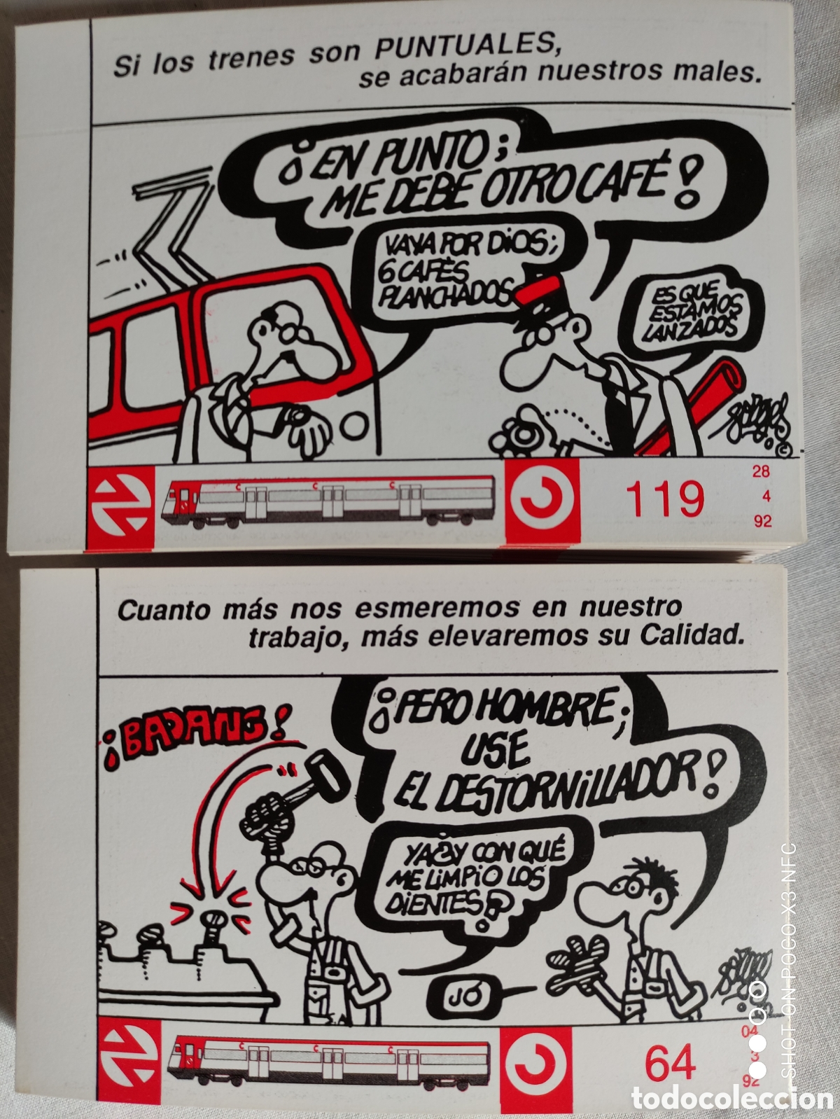 Postales: Postales Renfe - Forges - Foto 6