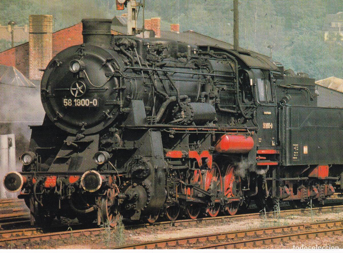 Postales: TREN LOCOMOTORA - Foto 1