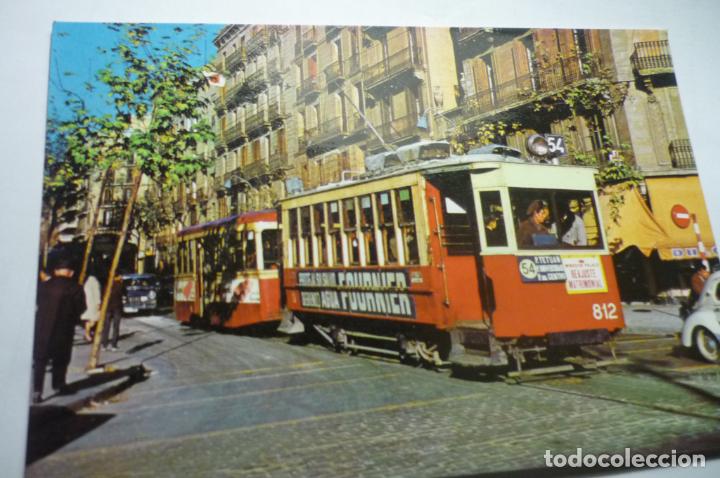 Postales: postal barcelona tranvia.- - Foto 1