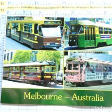 Postales: POSTAL DE TRENES FERROCARRILES. TRANVÍAS EN MELBOURNEE AUSTRALIA. 626. Lote 402409844